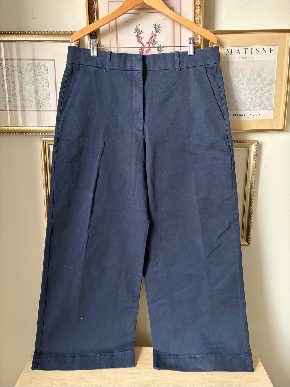 NWT Everlane Cotton Twill Chino Navy 16 - Picture 2 of 6